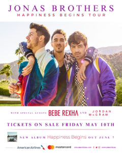 Jonas Brothers Feat. Bebe Rexha & Jordan McGraw @ Sprint Center